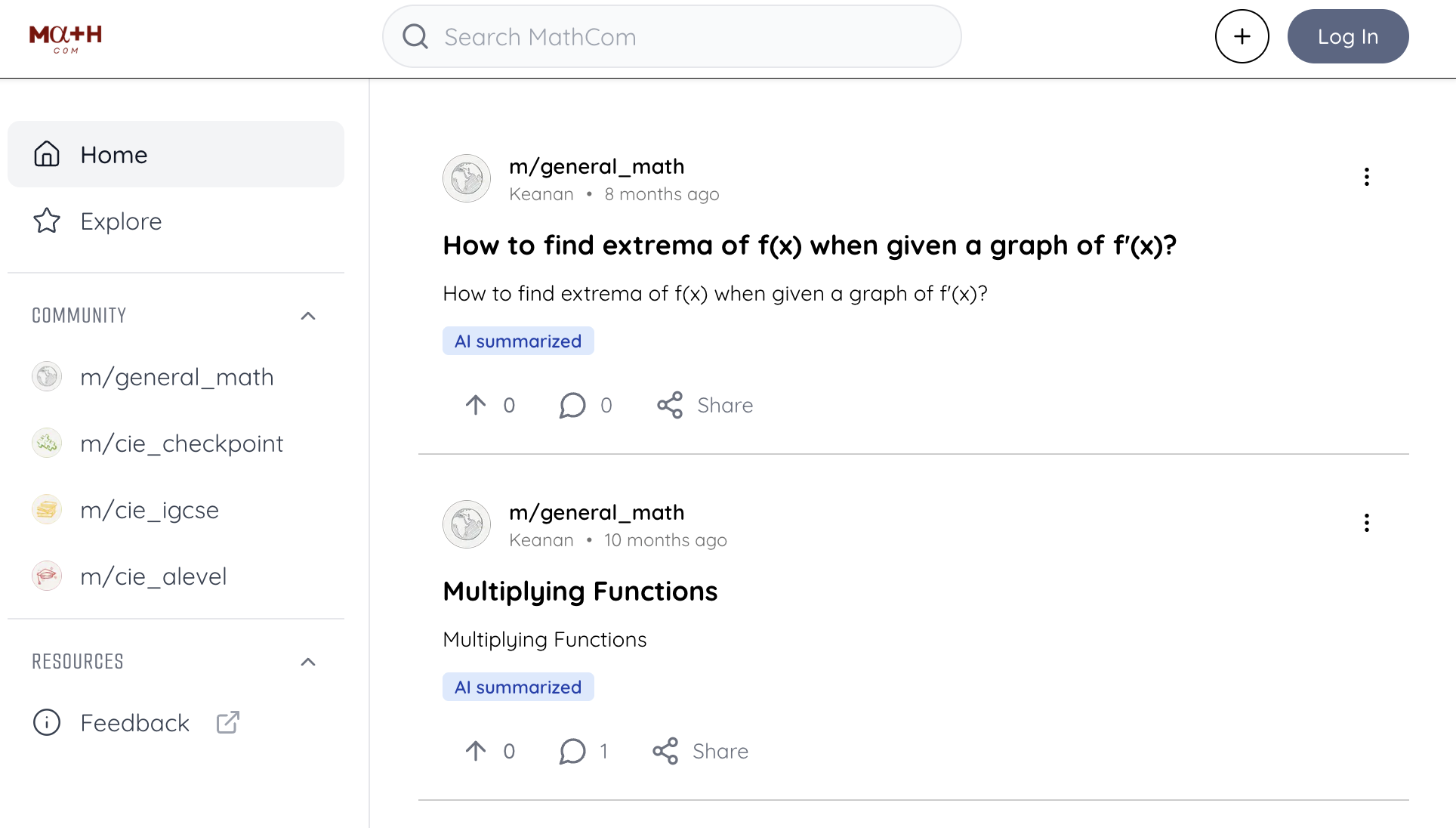 Mathcom